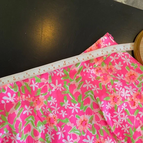 Lilly Pulitzer Fiesta Pink Meadow Skirt Women’s Size 0 NWOT - Picture 4 of 4